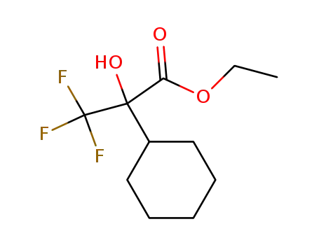 ethyl 2-cyclohexyl-3,3,3-trifluoro-2-hydroxypropanoate