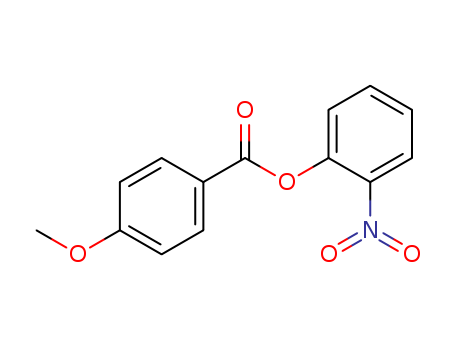 Benzoicacid, 4-methoxy-, 2-nitrophenyl ester