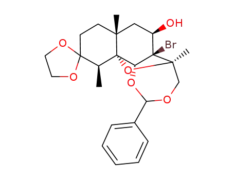 C<sub>24</sub>H<sub>31</sub>BrO<sub>6</sub>