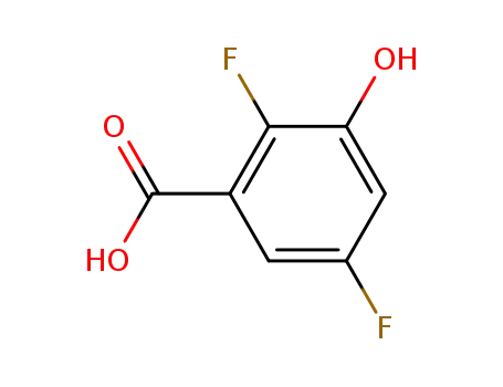 벤조산, 2,5-디플루오로-3-하이드록시-