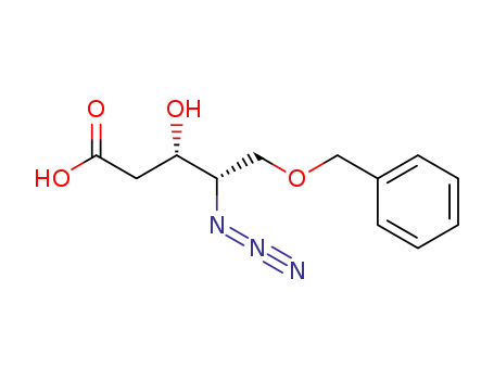 (3S,4S)-4-azido-5-benzyloxy-3-hydroxypentanoic acid