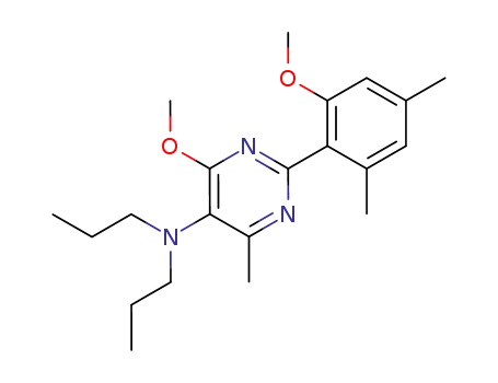 5-Pyrimidinamine,
4-methoxy-2-(2-methoxy-4,6-dimethylphenyl)-6-methyl-N,N-dipropyl-