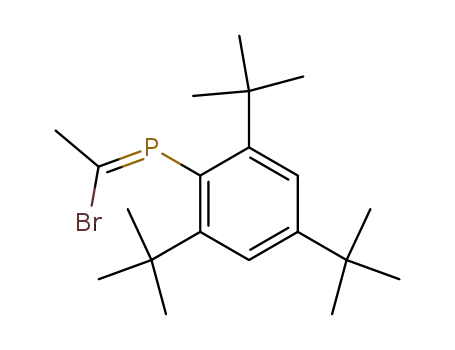 Molecular Structure of 100281-29-6 ((Z)-2-bromo-1-(2,4,6-tri-t-butylphenyl)-1-phosphapropene)