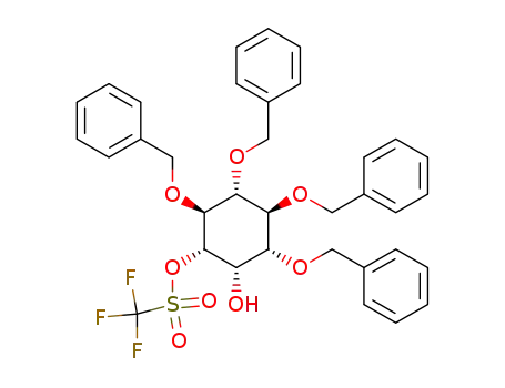 3,4,5,6-tetra-O-benzyl-1-O-trifluoromethanesulfonyl-L-myo-inositol