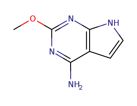 2-메톡시-7H-피롤로[2,3-d]피리미딘-4-아민