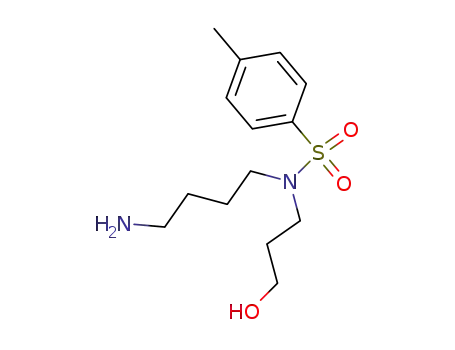 N-(4-aminobutyl)-N-(3-hydroxypropyl)-4-methylbenzenesulfonamide