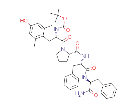 [(S)-2-{(S)-2-[(S)-1-((S)-1-Carbamoyl-2-phenyl-ethylcarbamoyl)-2-phenyl-ethylcarbamoyl]-pyrrolidin-1-yl}-1-(4-hydroxy-2,6-dimethyl-benzyl)-2-oxo-ethyl]-carbamic acid tert-butyl ester