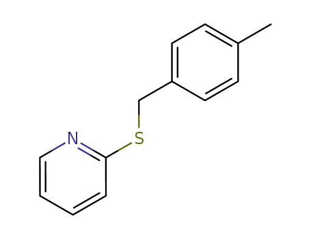 Pyridine, 2-[[(4-methylphenyl)methyl]thio]-