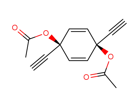 acetic acid 4-acetoxy-1,4-diethynyl-cyclohexa-2,5-dienyl ester