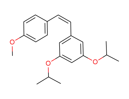 Benzene, 1-[(1Z)-2-(4-methoxyphenyl)ethenyl]-3,5-bis(1-methylethoxy)-