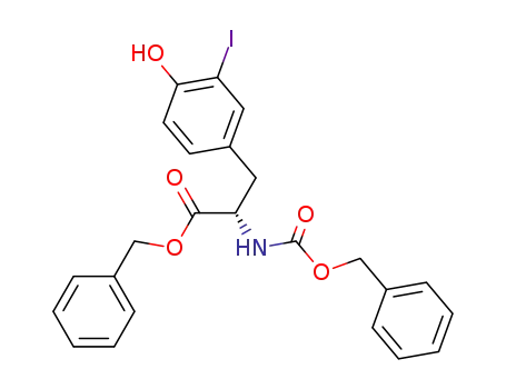 L-Tyrosine, 3-iodo-N-[(phenylmethoxy)carbonyl]-, phenylmethyl ester