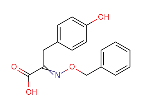 4-hydroxyphenylpyruvic acid O-benzyloxime