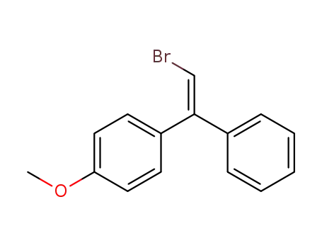 2-bromo-1-(4-methoxyphenyl)-1-phenylethene