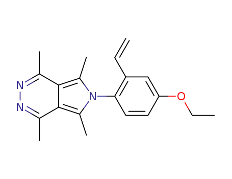 6-(4-ethoxy-2-vinyl-phenyl)-1,4,5,7-tetramethyl-6<i>H</i>-pyrrolo[3,4-<i>d</i>]pyridazine