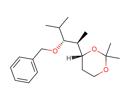 (R)-4-((1S,2R)-2-Benzyloxy-1,3-dimethyl-butyl)-2,2-dimethyl-[1,3]dioxane