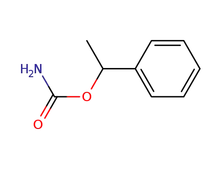 Molecular Structure of 14562-30-2 (Benzenemethanol, a-methyl-, carbamate)