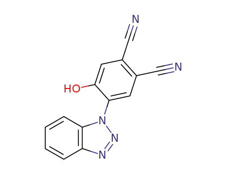 4-(1H-1,2,3-benzotriazol-1-yl)-5-hydroxyphthalonitrile