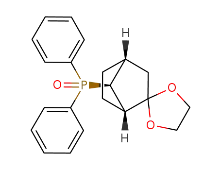 Phosphine oxide,
diphenyl(1S,4R,7S)-spiro[bicyclo[2.2.1]heptane-2,2'-[1,3]dioxolan]-7-yl-
