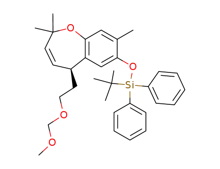 <i>tert</i>-butyl-[5-(2-methoxymethoxy-ethyl)-2,2,8-trimethyl-2,5-dihydro-benzo[<i>b</i>]oxepin-7-yloxy]-diphenyl-silane
