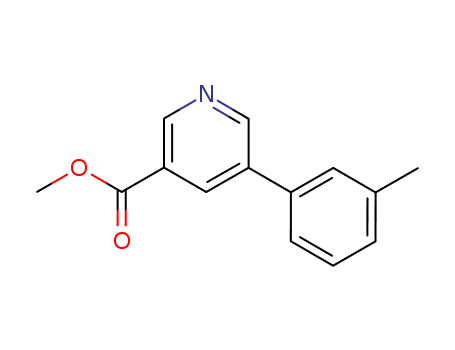 methyl-5-m-tolylpyridine-3-carboxylate