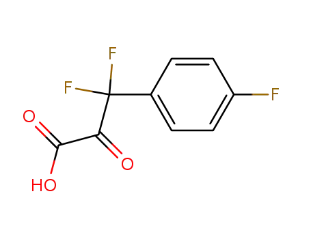 3,3-difluoro-3-(4-fluorophenyl)-2-oxopropionic acid