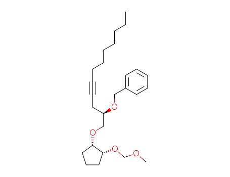 [(R)-1-((1S,2R)-2-Methoxymethoxy-cyclopentyloxymethyl)-undec-3-ynyloxymethyl]-benzene