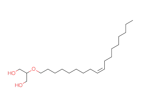Molecular Structure of 2929-07-9 (sn-2-O-(cis-9)Octadecenylglycerol)