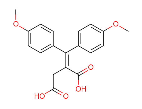 2-[Bis(4-methoxyphenyl)methylidene]butanedioic acid