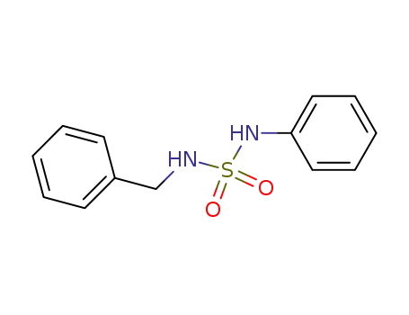 Molecular Structure of 75420-77-8 (Sulfamide, N-phenyl-N'-(phenylmethyl)-)