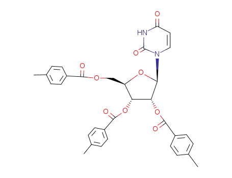 2',3',5'-tri-O-(4-methylbenzoyl)uridine