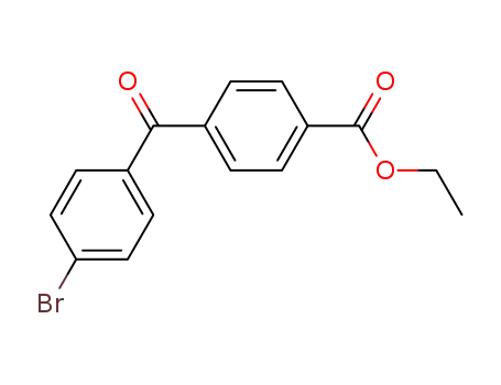 Molecular Structure of 746651-80-9 (4-BROMO-4'CARBOETHOXYBENZOPHENONE)