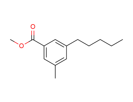 3-methyl-5-pentyl-benzoic acid methyl ester