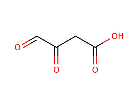 Molecular Structure of 20602-39-5 (Butanoic acid, 3,4-dioxo-)