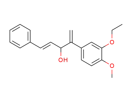 (E)-4-(3-ethoxy-4-methoxyphenyl)-1-phenyl-1,4-pentadien-3-ol