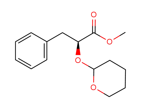 methyl (2S)-(-)-O-(tetrahydropyran-2-yl)-3-phenyllactate