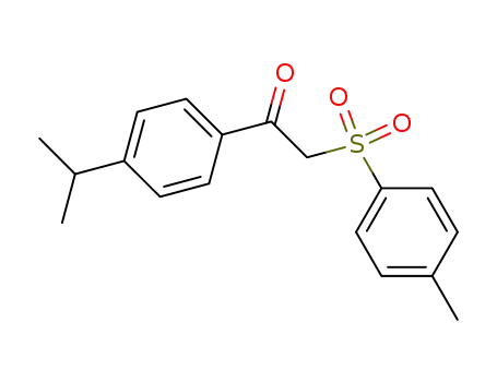 1-(4-isopropylphenyl)-2-[(4-methylphenyl)sulfonyl]ethanone