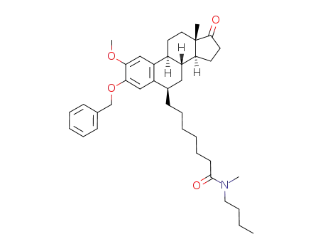 N-butyl-N-methyl-7-(3-benzyloxy-2-methoxy-17-oxoestra-1,3,5(10)-trien-6β-yl)heptanamide