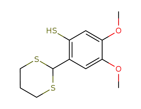 Benzenethiol, 2-(1,3-dithian-2-yl)-4,5-dimethoxy-