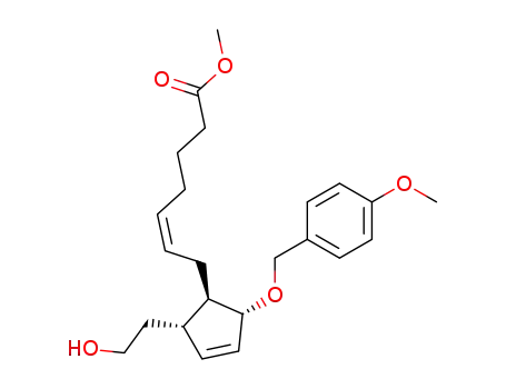 (Z)-7-[(1R,2S,5R)-2-(2-Hydroxy-ethyl)-5-(4-methoxy-benzyloxy)-cyclopent-3-enyl]-hept-5-enoic acid methyl ester