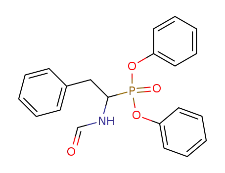(1-formylamino-2-phenyl-ethyl)-phosphonic acid diphenyl ester