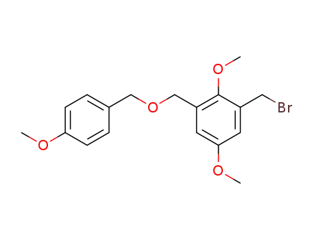 1-(bromomethyl)-2,5-dimethoxy-3-[(4-methoxybenzyloxy)methyl]benzene