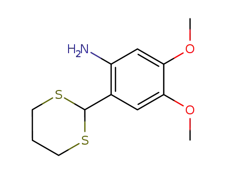 Benzenamine, 2-(1,3-dithian-2-yl)-4,5-dimethoxy-