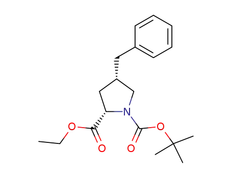 (2S,4S)-1-BOC-4-BENZYLPYRROLIDINE-2-DICARBOXYLIC ACID ETHYL ESTER