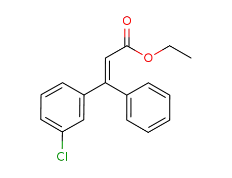 ethyl (2E)-3-(3-chlorophenyl)-3-phenylprop-2-enoate