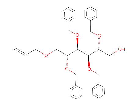 1-O-allyl-2,3,4,5-tetra-O-benzyl-D-mannitol