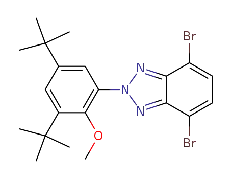 2-(3,5-di-tert-butyl-2-methoxyphenyl)-4,7-dibromo-2H-benzo[d][1,2,3]triazole