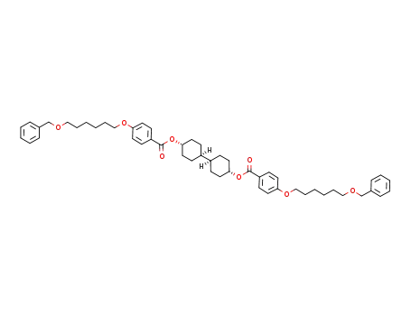 trans,trans-4,4'-bicyclohexyl-bis{4-[6-(benzyloxy)hexan-1-oxy]benzoate}