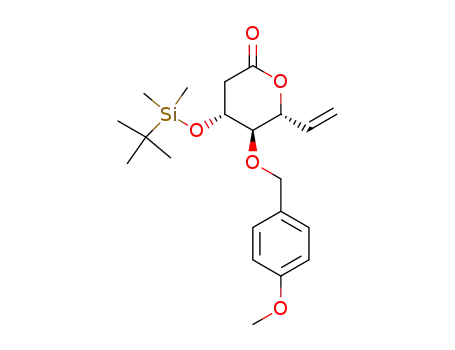 (4R,5R,6R)-4-(tert-butyldimethylsilyloxy)-5-(p-methoxybenzyloxy)-6-vinyltetrahydropyran-2-one