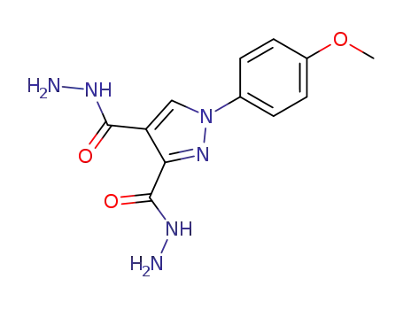 1-(4-methoxyphenyl)-1H-pyrazole-3,4-dicarbohydrazide