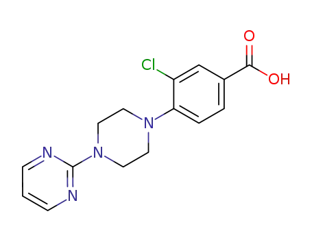 3-chloro-4-{4-(pyrimidin-2-yl)piperazin-1-yl}benzoic acid